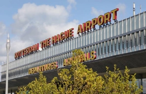 Taxi Utrecht naar Rotterdam The Hague Airport vertrekhal